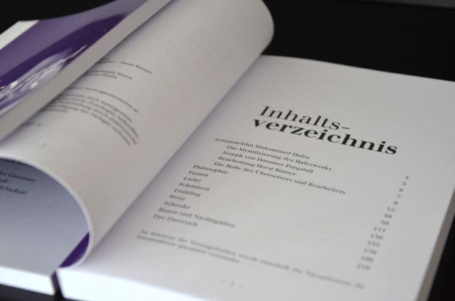 Horst Rinner Gedichtbände - Editorial Design
